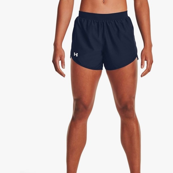 Under Armour Pants - Under Armour - Women’s Midnight Navy Fly By 2.0 Workout Shorts
